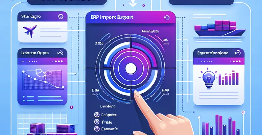  贸易公司的ERP进出口管理系统功能有哪些？使用方法与选型要点